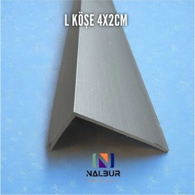 Resim 20X40 mm Pvc ve Alüminyum Köşebent Profil, 1 Metre 
