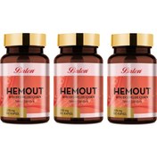 Resim Balen Hemout Bitki Ekstreleri İçeren 370 MG 60 Kapsul x 3 Adet 
