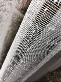 Resim Ev Depo Home Taç Normal Pile Puanlı Keten Tül Perde Tek Kanat MNTPUANLINORMAL, Ekru, 310 x 260 