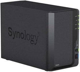 Resim Synology DS223A1 2GB 1TBHDD 2x3.5 SATA Desteği RAID(0-1) NAS Depolama Ünitesi 