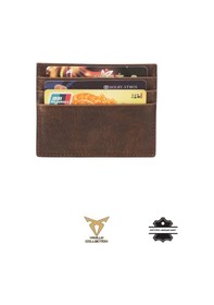 Resim Vanilla Collection Orijinal Hakiki Deri Süper Ince Model Unisex Kartlık Kartvizitlik Portföy Otomatik Kartlık Hediyeli Kahverengi 