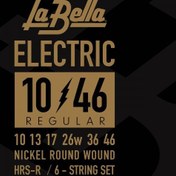 Resim La Bella Elektro Gitar Teli 10-46 HRS-R 