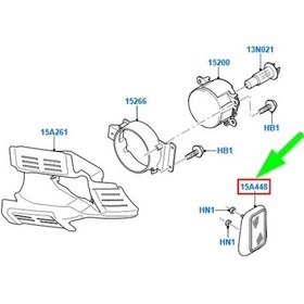 Resim Ford Transit V184 2001 Tampon Reflektörü Komple Ön : R Jumbo Oem No:yc1515a448ab 