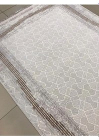 Resim Padişah Halı Santo 60887 070 Serisi Akrilik Salon Oturma Yatak Odası Halısı Krem - Gri 