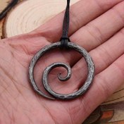 Resim Viking eski dönem sembolü amulet kolye - Norveç takı - Erkekler için parti aksesuarı hediye 