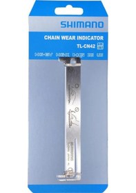 Resim Shimano Tl-cn42 Zincir Ölçme Aleti Zincir Aşınma Göstergesi 