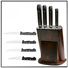 Resim Uyguna-yakala Mutfak Bıçağı Set-bıç.019 Çok Renkli 