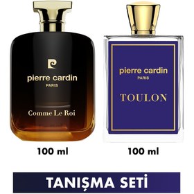 Resim Pierre Cardin Comme Le Roi EDP & TOULON EDT 100 ml Erkek Parfüm Seti STCC021289 