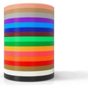 Resim FK Filament 3D Pen Uyumlu 5MX10 Renk Pla Filament 
