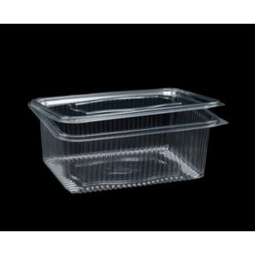 Resim Gold ambalaj Plastik Sızdırmaz Kap 1000Gr Cc Kullan At Tek Kullanımlık Plastik Kapaklı Kase 50 Adet 