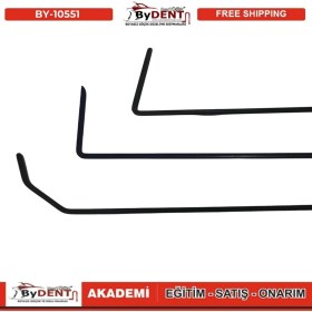 Resim Pdr Boyasız Göçük Düzeltme 3 Parça Çubuk Seti 