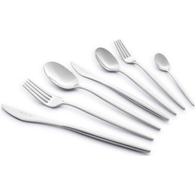 Resim Maxx Doria Aura 12 Kişilik 84 Parça Çatal Kaşık Bıçak Takımı Pa1045 Metal 