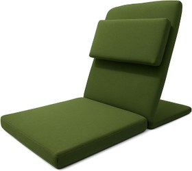 Resim Backjack XL Meditasyon Sandalyesi, Yastıklı, 55x40x40 cm, Fermuarlı Kılıf (Yeşil) 