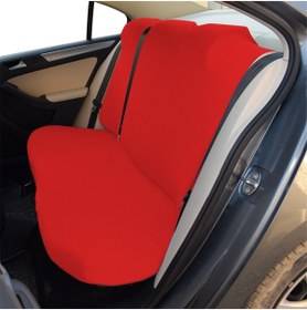 Resim carlone Kırmızı Servis Kılıfı Düz Renk Fit Kesim Likralı Ürün Terletmez Kumaş 