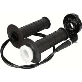 Resim Cloudstore Motorsiklet Gaz Kumanda Tutacak Grip Ve Kablo Seti 7/8" 22mm 