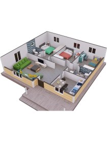 Resim Karmod Ev - Ege 103 M² 