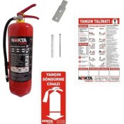 Resim Nokta Yangın 6 kg Tozlu Yangın Tüpü 