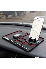 Resim Point Araç Içi Torpido Kaydırmaz Ped Telefon Tutucu Numaratör Organizer Torpido Organizer 