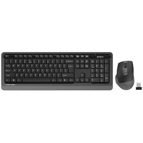 Resim A4-Tech FG1035 Q Klavye Mouse Set Gri (Kablosuz) 