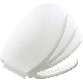 Resim Melamin Klozet Kapağı Yavaş Kapanan 