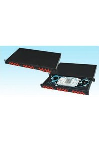 Resim 12 Port Duplex Adaptör Modül Yuvası Sc Tip Boş Pfo-11222-1u 