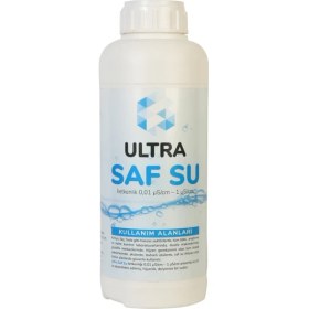 Resim Saklıtepe Kimya Ultra Saf Deiyonize Su 1 Lt 