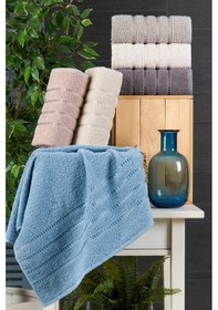 Resim 6lı El Havlu Seti 50x85 You Lila-krem-mor-pudra-a.kahve-mavi Lila-krem-mor-pudra-a.kahve-mavi 