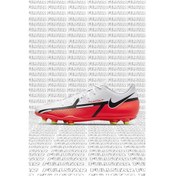 Resim Nike Phantom G. T. 2 Club F. G. / M. G. Unisex Soccer Shoes Beyaz Kırmızı Krampon Kırmızı 