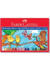 Resim Faber Castell Pastel Boya 18 Li - 2 Adet Çok Renkli 