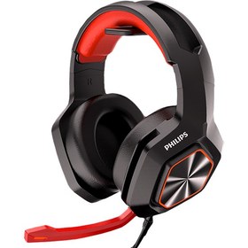 Resim Philips TAG 3115 7.1 Surround Kablolu Kulak Üstü Oyuncu Kulaklığı 