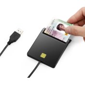 Resim Sge Teknoloji USB Kimlik Kartı Banka Kartı Smart Kart Akıllı Kart Okuyucu 