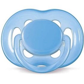 Resim Avent Freeflow Emzik 6-18 Silikon Tekli (Renkli) 