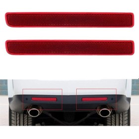 Resim Sones 1 Çift Land Rover Range Rover Spor Araba Arka Tampon Lambası Reflektör Xff500030/xff500020 