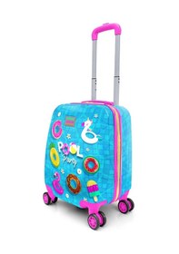 Resim Coral High Kids Havuz Parti Desenli Çocuk Valizi 16780 