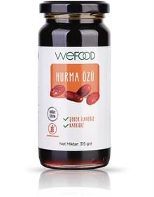 Resim Wefood hurma özü 315 gr (soğuk sıkım) 