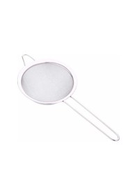 Resim Un Süzgeci Sıvı Süzgeci Paslanmaz Çelik Süzgeç 8 Cm Gri 