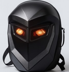 Resim ERKUGO Led Gözlü Motor Sırt Çantası, Ledli Sırt Çantası, Telefon Kontrol / Kask Taşıma Çantası 