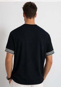 Resim Cazador Erkek T-shirt Dokuma Kısa Kol 44710 Laciver 