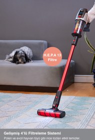 Resim Fakir Bolt X 8365 Dikey Şarjlı Kablosuz Süpürge 