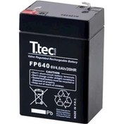 Resim Ttec 6 Volt 4 Amper Bakımsız Kuru Akü- 6v 4 Ah N11.20310 