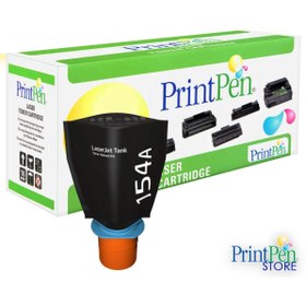 Resim Printpen HP W1540A (154A) Toner Reload Kit (2,5K) Muadil Toner 