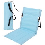 Resim Suntek Açık Hava Plaj Şezlongu, Yürüyüş, Barbekü, Açık Mavi 