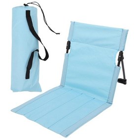 Resim Suntek Açık Hava Plaj Şezlongu, Yürüyüş, Barbekü, Açık Mavi 