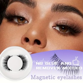 Resim Kolay Giyilebilir Manyetik Kirpik Kiti - 1 Çift, Yapıştırıcı Gerektirmez, Su Geçirmez ve Tekrar Kullanılabilir, Doğal ve Dramatik Bir Görünüm İçin Uygulatör Dahil, Kedi Gözü Stili, 6-15mm Uzunluklar, 0.07mm Kalınlık, Cosplay, Anime ve Günlük Makyaj İçin Mükemmel, Cosplay Kirpikleri | Doğal Görünüm Kirpikleri | Su Geçirmez Kirpikler, Kirpik Uzatmaları 