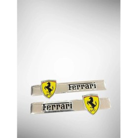 Resim Ferrari 2 Li Yapıştırmalı Alüminyum Arma 