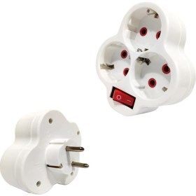 Resim Fetih Üçlü Golyat Priz Topraklı Anahtarlı Fetih 117-03 