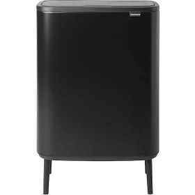 Resim Brabantia Çöp Kutusu 60 Lt Bo Touch Dokunmatik Kapak Matt Siyah 1 