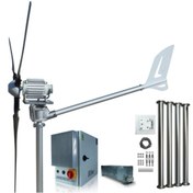 Resim istabreeze Set 2000W 48V Windsafe Korumalı Rüzgar Türbini + Wind Pro Şarj Kontrol Cihazı+ Direk Seti 