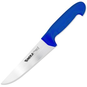 Resim Sinerji Fingerprint No 4 Plastik Saplı Kasap Bıçağı, 21 cm, Mavi 