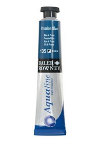 Resim Daler Rowney Aquafine Tüp Sulu Boya 8Ml 135 Prussian Blue 